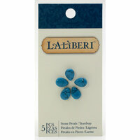 EK Success - Laliberi - Vintage Petals Collection - Jewelry - Ring - Petals - Semi Precious Stone - Turquoise