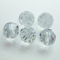 EK Success - Jolee's Jewels - Crystallized Swarovski Elements Collection - Jewelry Beads - Round - 8 mm - Crystal