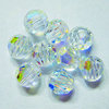 EK Success - Jolee's Jewels - Crystallized Swarovski Elements Collection - Jewelry Beads - Round - 4 mm - Crystal Aurora Borealis