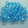 EK Success - Jolee's Jewels - Crystallized Swarovski Elements Collection - Jewelry Beads - Bicone - 4 mm - Aquamarine