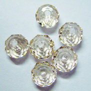 EK Success - Jolee's Jewels - Crystallized Swarovski Elements Collection - Jewelry Beads - Donut - 6 mm - Silk