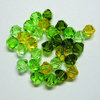 EK Success - Jolee's Jewels - Crystallized Swarovski Elements Collection - Jewelry Beads - Bicone - 4 mm - Leaf Mix