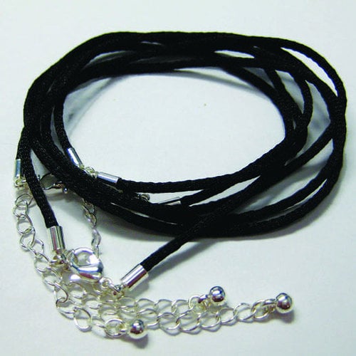 EK Success - Jolee's Jewels - Crystallized Swarovski Elements Collection - Jewelry Cord - Satin - Black