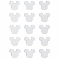 EK Success Disney Collection - Mickey Icon Clear Epoxy Stickers