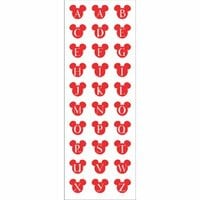 EK Success Disney Collection - Mickey Icon Alphabet Stickers, CLEARANCE