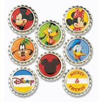 EK Success Disney Collection Bottle Caps - Mickey