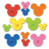 EK Success Disney Collection Adhesive Buttons - Mickey Icon