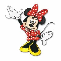 EK Success Disney Collection Embroidered Stickers - Minnie