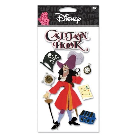 EK Success Disney - 3D Stickers - Hook