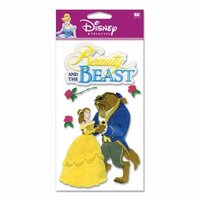 EK Success Disney - 3D Stickers - Beauty and the Beast, CLEARANCE
