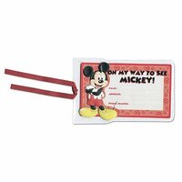 EK Success - Disney Collection - 3-D Luggage Sticker - Mickey Mouse
