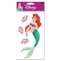 EK Success Disney - 3D Stickers - Ariel