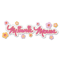 EK Success Disney Collection Title Stickers - Minnie Mouse, CLEARANCE