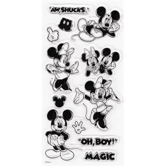 EK Success - Disney Collection - Clear Acrylic Stamp Set - Mickey