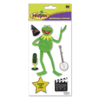 EK Success - The Muppets Collection - 3-D Stickers - Kermit the Frog, CLEARANCE
