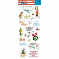 EK Success Dr. Seuss - Stickers - The Grinch Phrases, CLEARANCE