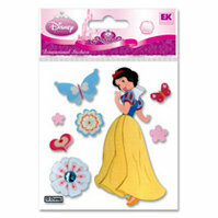EK Success - Disney Princess Collection - 3 Dimensional Stickers - Snow White Butterflies, CLEARANCE