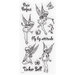 EK Success - Disney Collection - Clear Acrylic Stamp Set - Tinker Bell