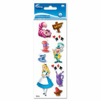 EK Success - Disney - 3 Dimensional Stickers - Alice in Wonderland