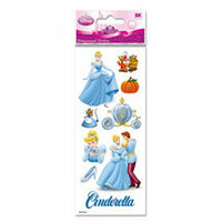 EK Success - Disney Princess Collection - 3 Dimensional Stickers - Cinderella