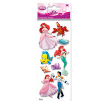 EK Success - Disney Princess Collection - 3 Dimensional Stickers - Little Mermaid