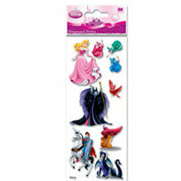EK Success - Disney Princess Collection - 3 Dimensional Stickers - Sleeping Beauty, CLEARANCE
