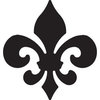 EK Success - Paper Shapers - Medium Punch - Fleur De Lis