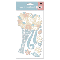 EK Success - Jolee's Boutique Jumbo Stickers - I Do Wedding Collection - The Bouquet, CLEARANCE