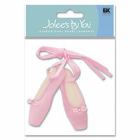 EK Success - Jolee's By You - 3D Embellishment Stickers - Ballet Slippers