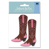EK Success - Jolee's By You - 3D Embellishment Stickers - Women's Cowboy Boots, CLEARANCE