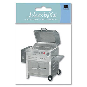 EK Success - Jolee's By You - 3D Embellishment Stickers - Gas BBQ Grill, CLEARANCE