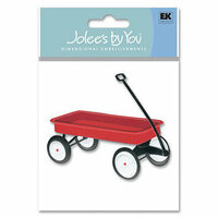 EK Success - Jolee's By You - 3D Embellishment Stickers - Red Wagon, CLEARANCE
