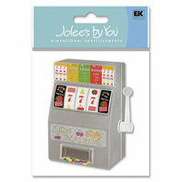 EK Success - Jolee's By You - 3D Embellishment Stickers - Slot Machine, CLEARANCE