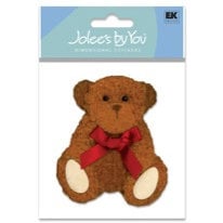 EK Success - Jolee's By You - Dimensional Stickers - Teddy Bear, CLEARANCE