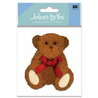 EK Success - Jolee's By You - Dimensional Stickers - Teddy Bear, CLEARANCE