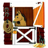 EK Success - Jolee's by You - 3 Dimensional Stickers - Horse in the Stable