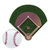 EK Success - Jolee&#039;s By You - Dimensional Stickers - Baseball