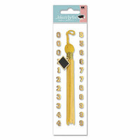 EK Success - Jolee's By You - Embellishments - Graduation Collection - Tassles - Gold, CLEARANCE