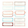 Martha Stewart Crafts - Cafe Au Lait Collection - Self Adhesive Kitchen Labels, BRAND NEW