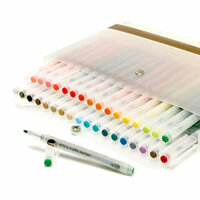 Martha Stewart Crafts - Art and Craft Marker Set - Size 1.2mm Bullet-Tip - 36 Piece Set