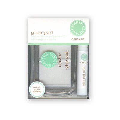 Martha Stewart Crafts - Glue Pad - Includes Glue Pad and Liquid Glue Refill