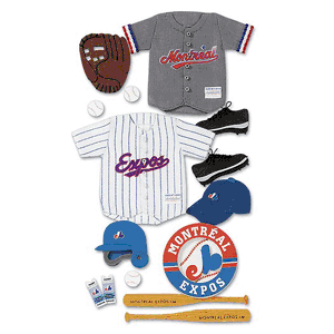 Jolee's Boutique - Major League Baseball Collection - Montreal Expos CLEARANCE