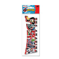 EK Success - Dimensional Stickers - Marvel Collection - Heroes - Spiderman Title, CLEARANCE