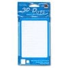 3-D Dots - Adhesive Foam Squares - White - 1/8" Thick