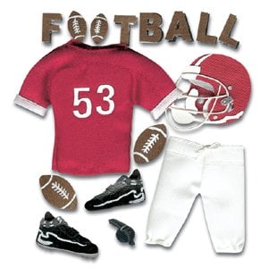Jolee's Boutique - Sports and Leisure Collection - Football