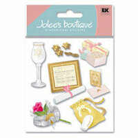 EK Success - Jolee's Boutique - Dimensional Stickers - Jewish Wedding, CLEARANCE