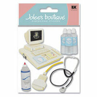 EK Success - Jolee's Boutique - Dimensional Stickers - Ultrasound