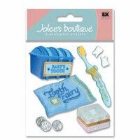EK Success - Jolee's Boutique - Dimensional Stickers - Baby's 1st Tooth