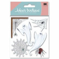 EK Success - Jolee's Boutique - Halloween - Dimensional Stickers - Ghost and Spiders, CLEARANCE