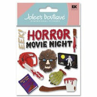 EK Success - Jolee's Boutique - Halloween - Dimensional Stickers - Horror Movie Night